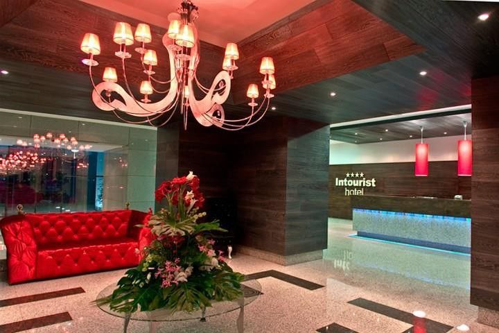 Intourist Hotel Zaporizhia Interior foto